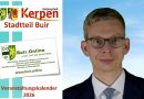 Ortsvorsteher von Buir gibt Kalender heraus